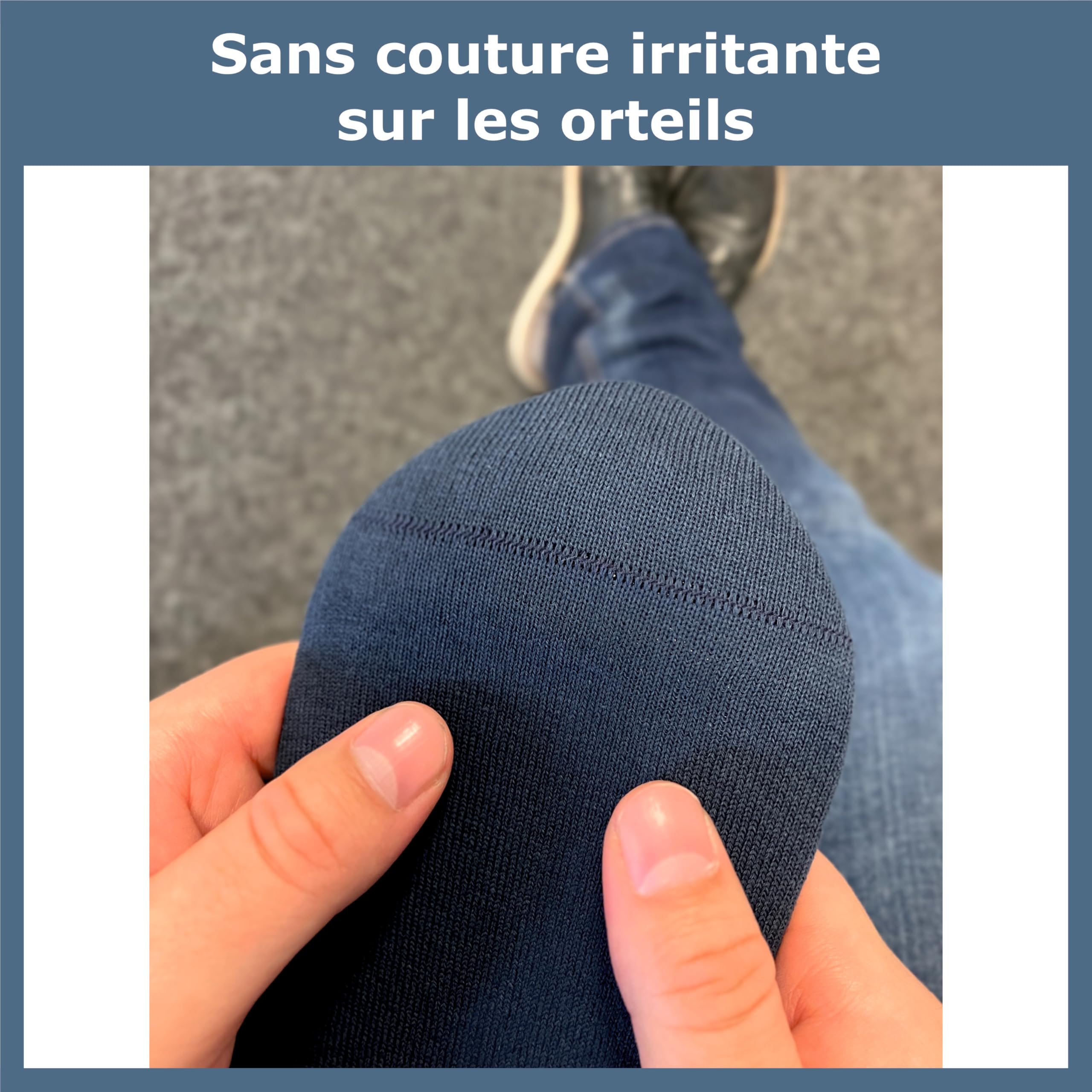 GAWILO Chaussettes homme en laine mérinos (5 paires) | Chaussettes business respirantes – Sans couture – Laine vierge thermorégulatrice – Mulesing Free