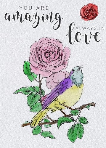 Miniatura 5 de Sello de silicona transparente con diseño de pájaro en taza, fondo de pájaros de animales, sellos de silicona transparente con palabras de