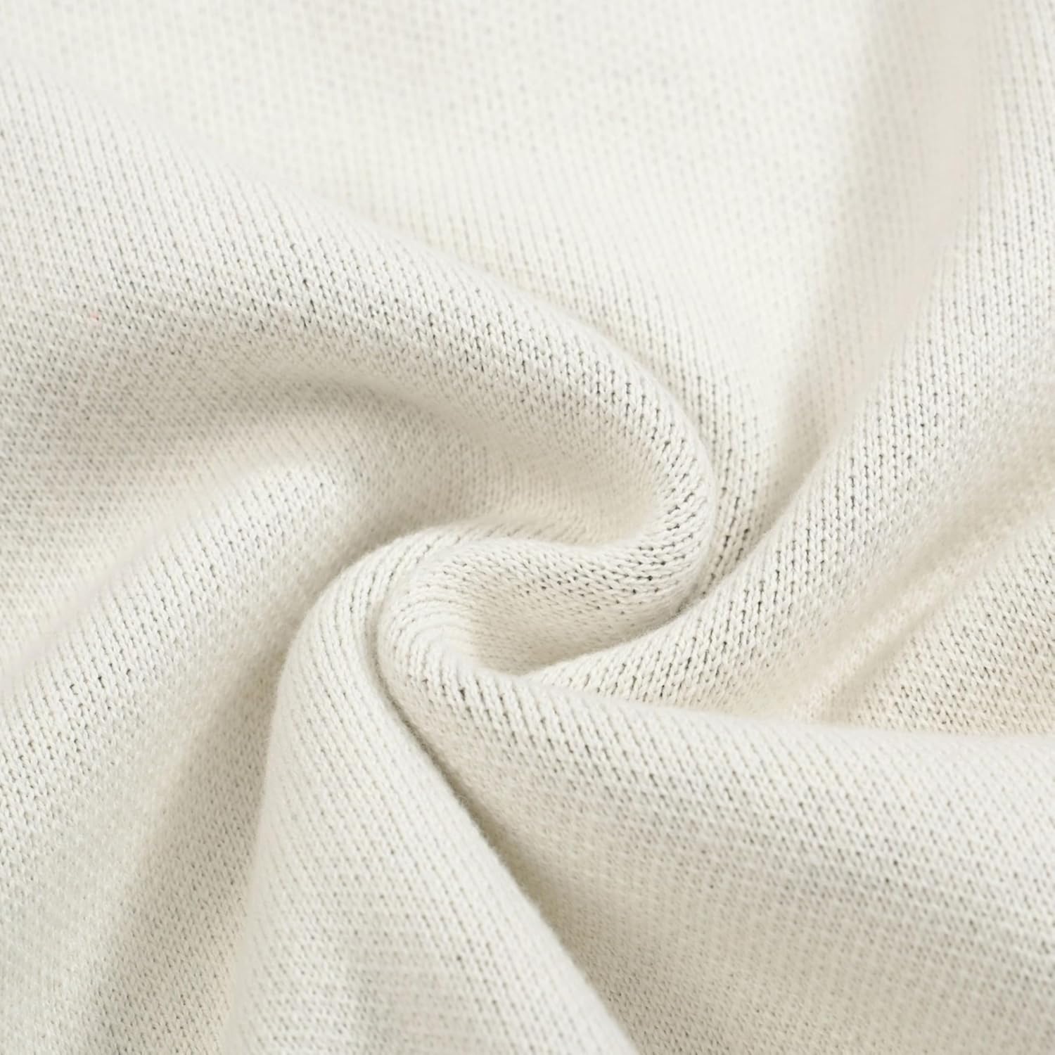 OXKNIT Women's Knitted T-Shirt, 1960s Mod Style Painted Cat Crewneck Cotton Short Sleeve Beige - Image 6