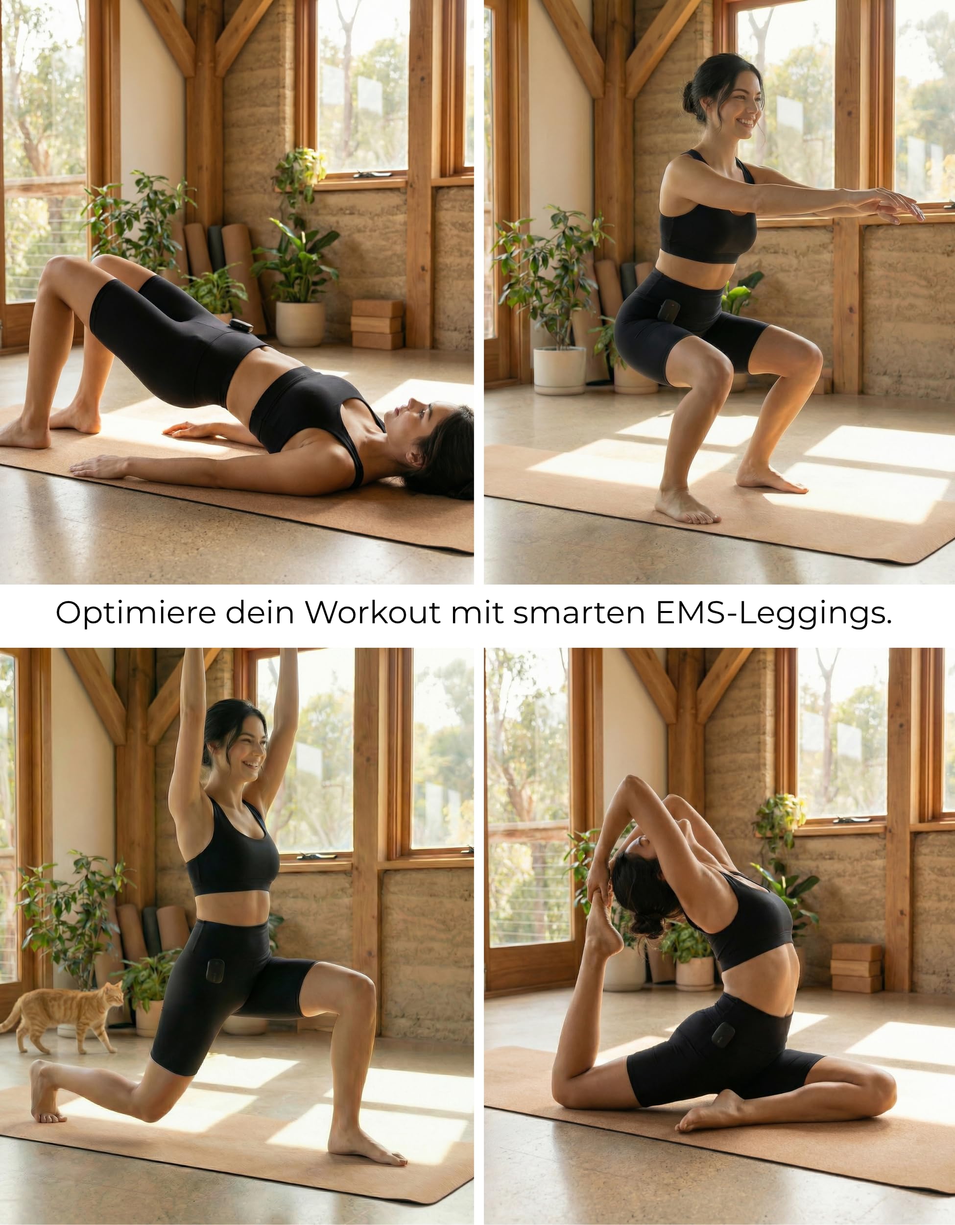 Vulpés Motion – Smarte EMS Leggings zur Muskelaktivierung von Po, Hüfte & Oberschenkelrückseite