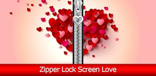 Zipper fechamento Love Screen