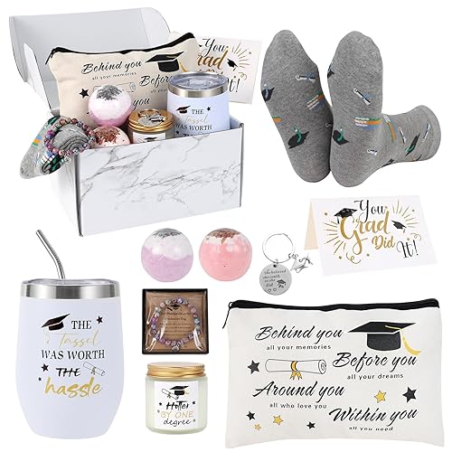 Kolewo4ever 10 Pieces Graduation Gifts for Her,Class of 2025 Graduation