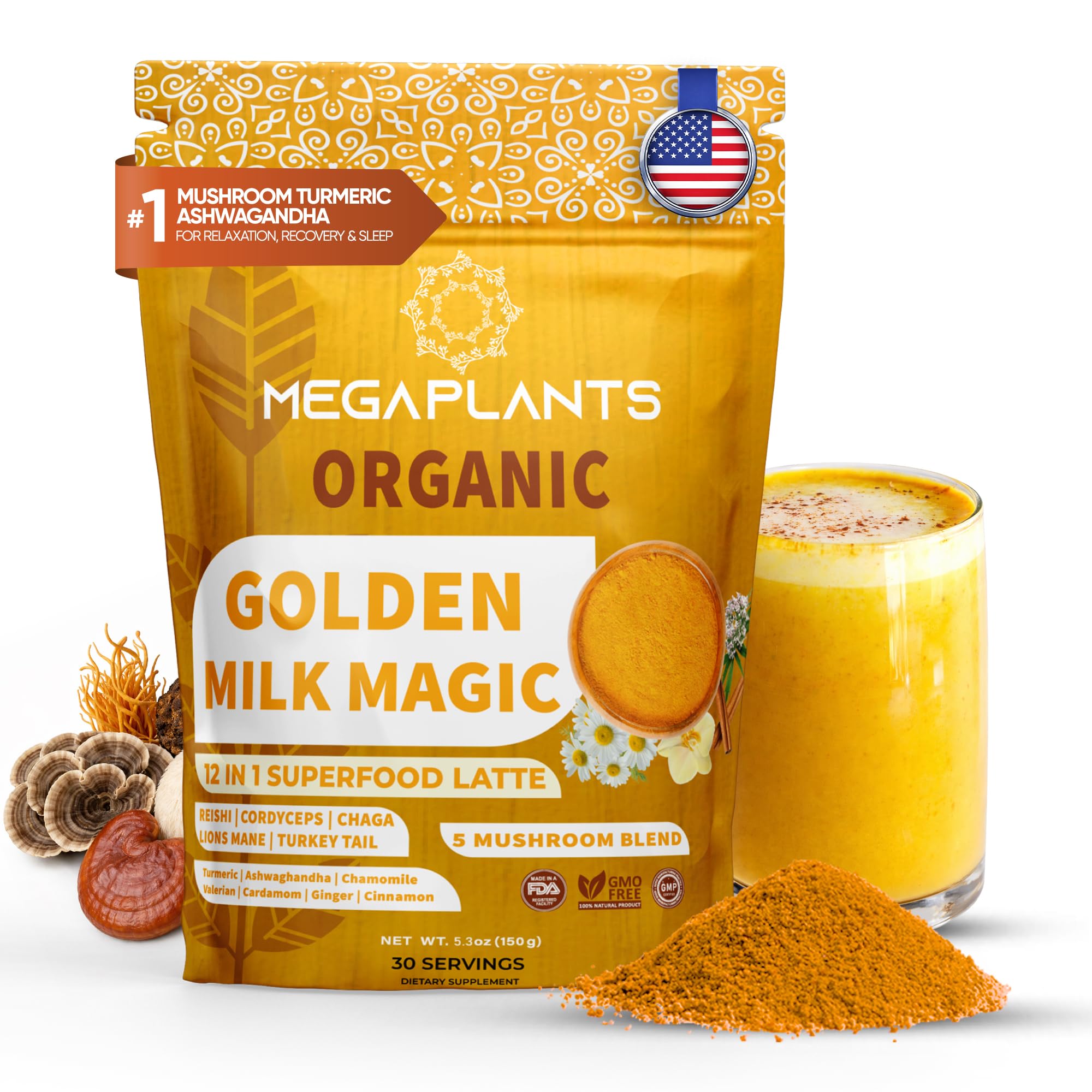 MegaPlants Golden Milk Magic