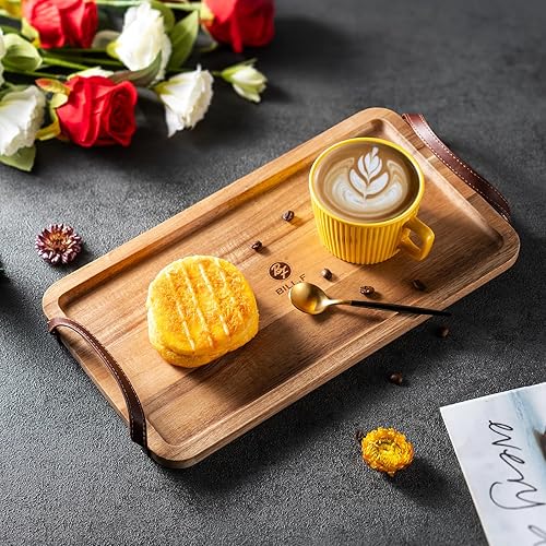 Tablas de charcutería con asas, plato de madera para postre, tabla de queso, tabla de servir pizza, tabla de charcutería de viaje, verduras, frutas,