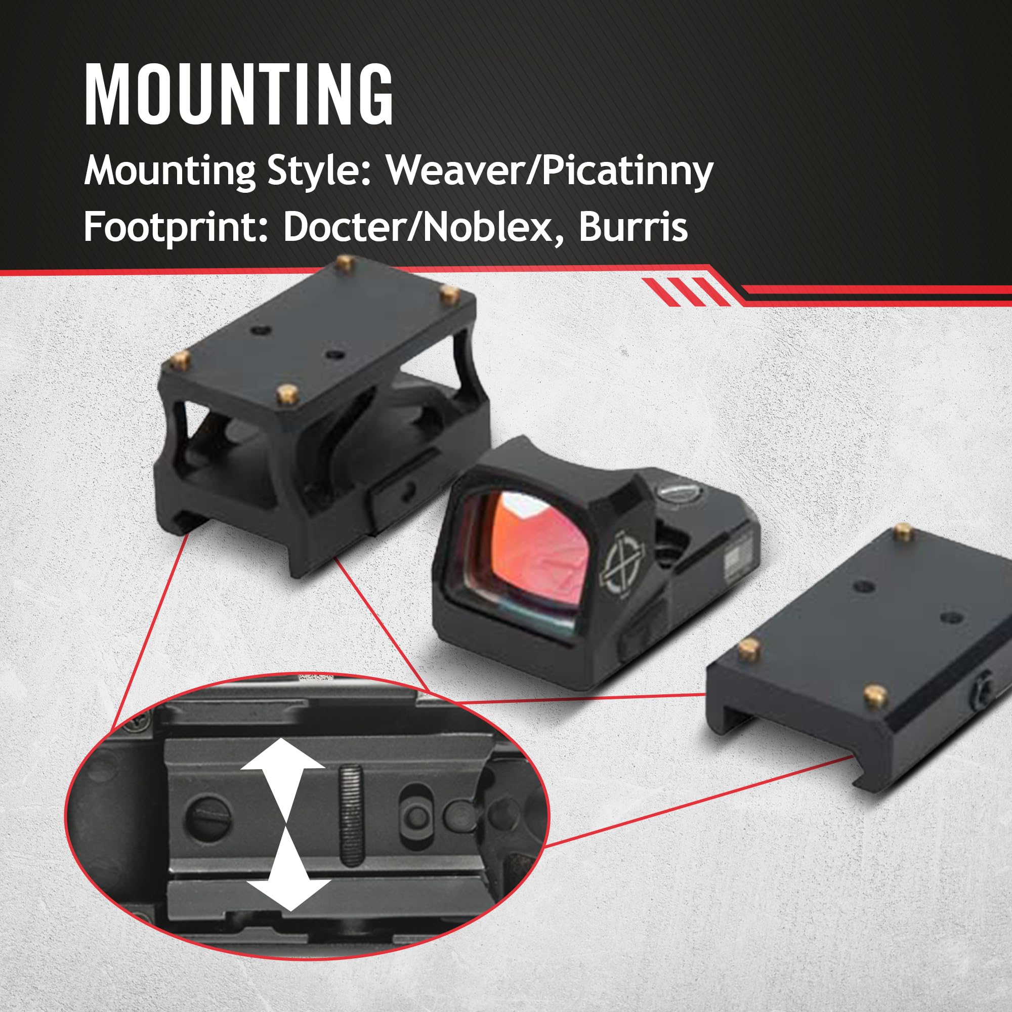 Amazon.com : Sightmark Mini Shot A-Spec Reflex Sight with Red