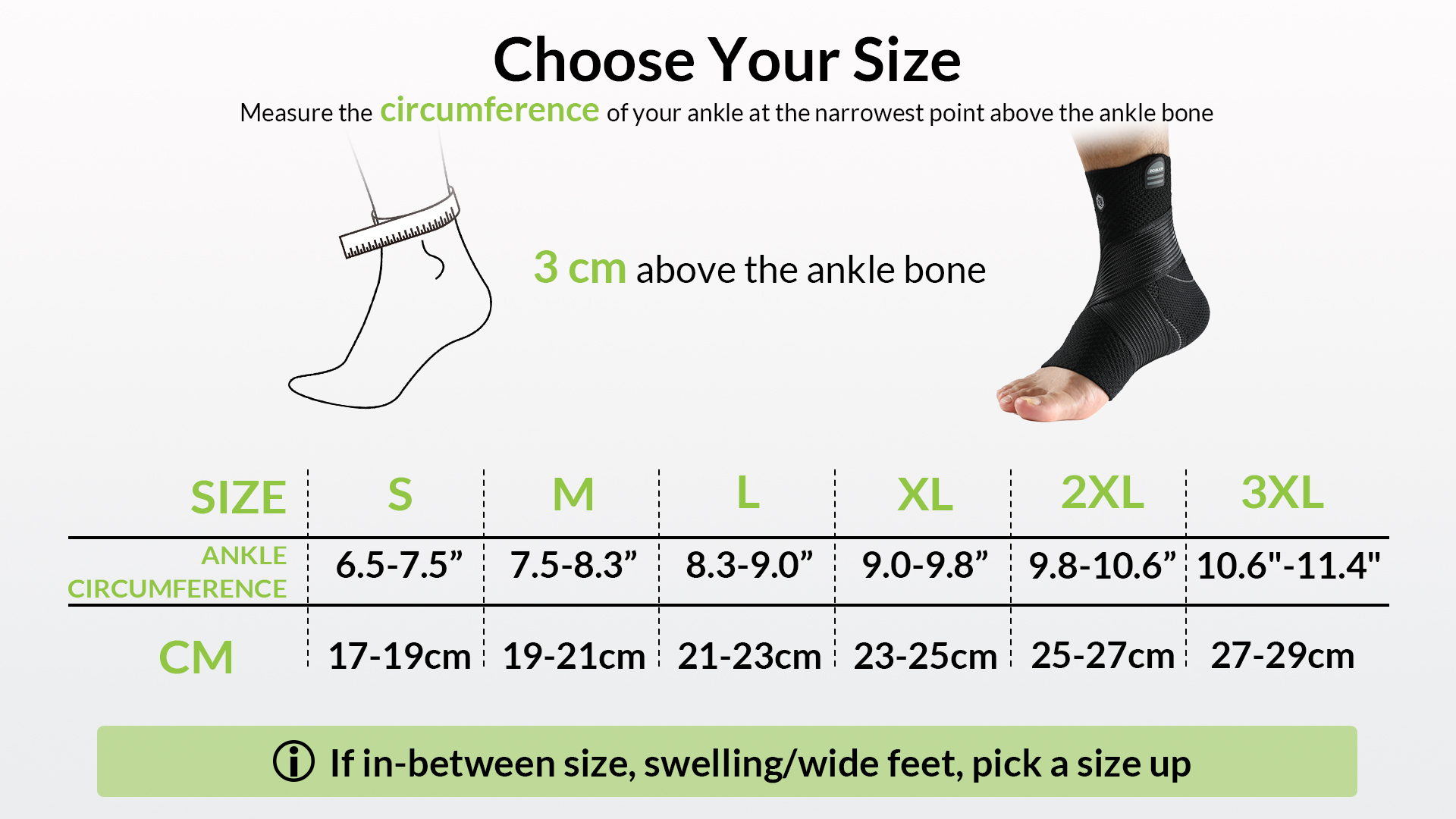 Image of ZOELION Ankle Brace Compression Support with Removable Fishnet Strap, 3D Knit Plantar Fasciitis Relief Achilles Tendonitis Brace, Ankle Compression Sleeve for Pain Relief & Injury Healing, Beige /S