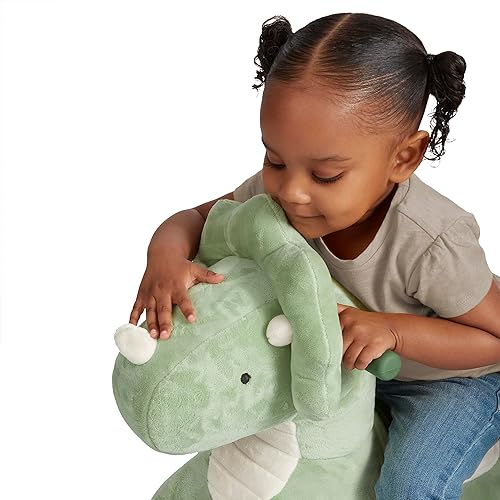 Miniatura 5 de Radio Flyer - Juguete para montar de Dash el dinosaurio rodante para niños pequeños de 1 a 3 años, color verde