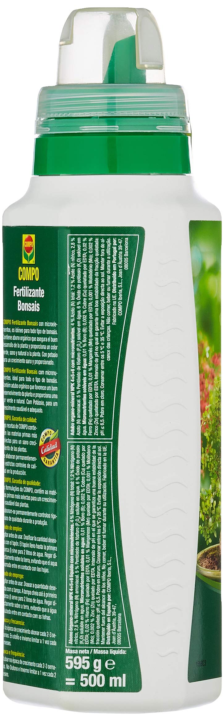 COMPO Fertilizante Bonsais 500 ml