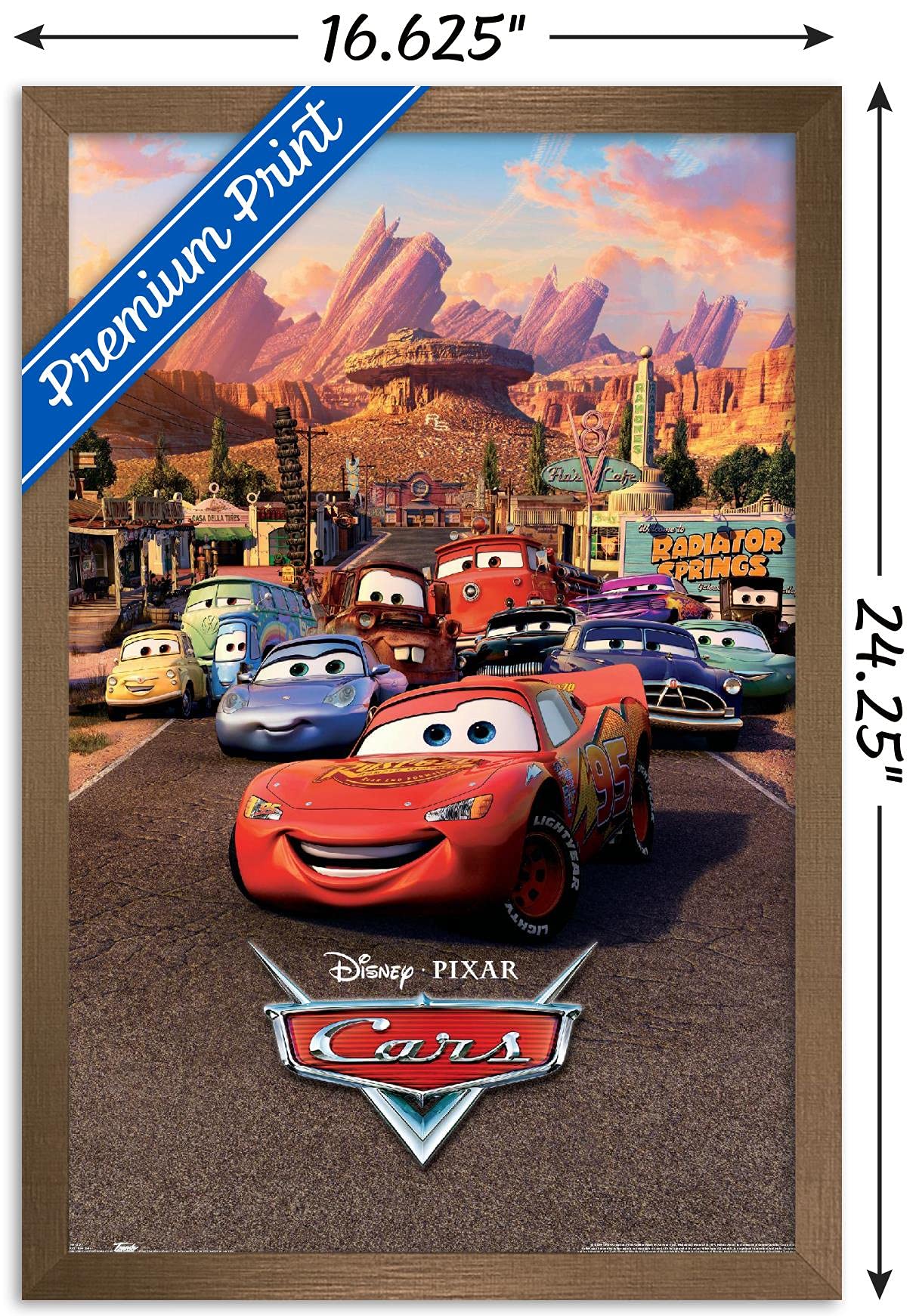 Amazon.com: Trends International Disney Pixar Cars - One Sheet