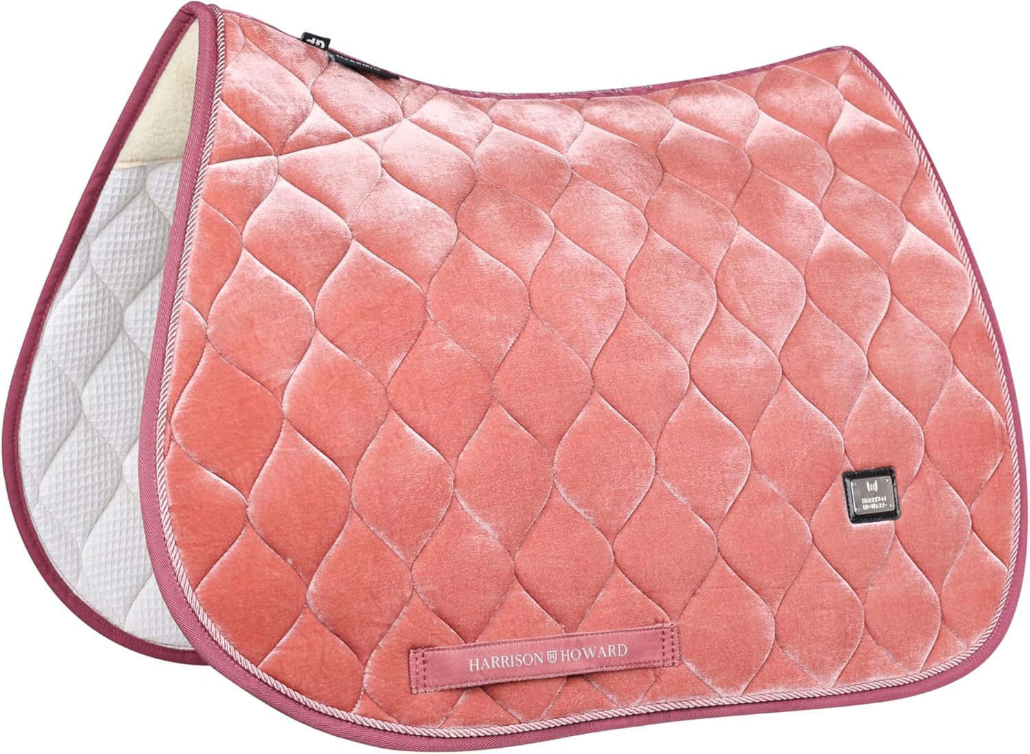 Harrison Howard General Purpose Saddle Pad for Horse Riding Training English Saddle Pad Soft Cushioning for Horse Back