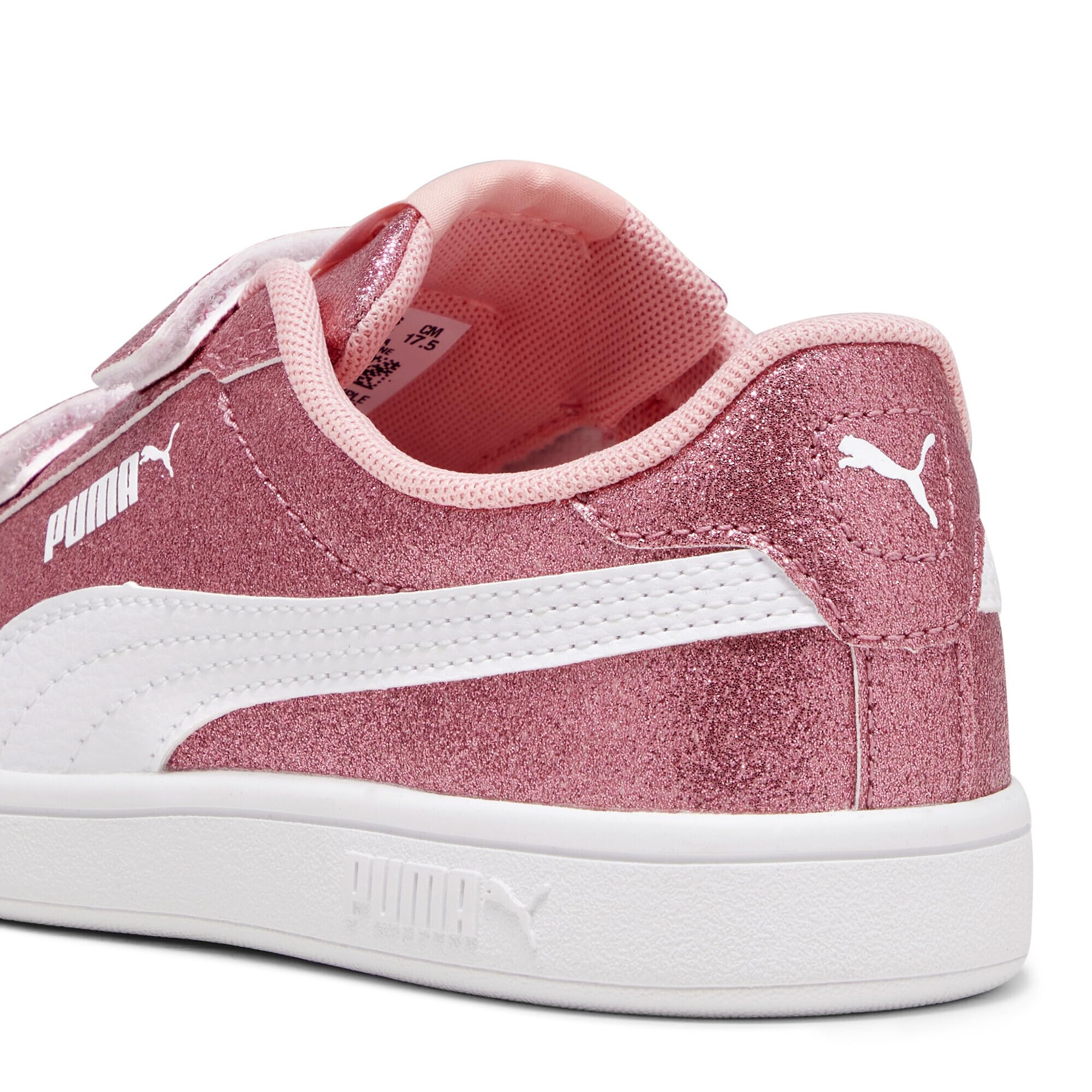PUMA Smash 3.0 L Glitter Velcro V PS Scarpe da ginnasticaDonna