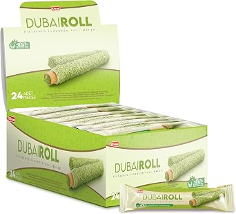 Elvan Dubai Roll Gofret 18 Gr. 24 Adet (1 Kutu)