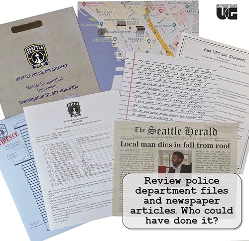 Miniatura 5 de Murder Mystery Party Archivos de casos: inicio asesino para 1 o más jugadores a partir de 14 años