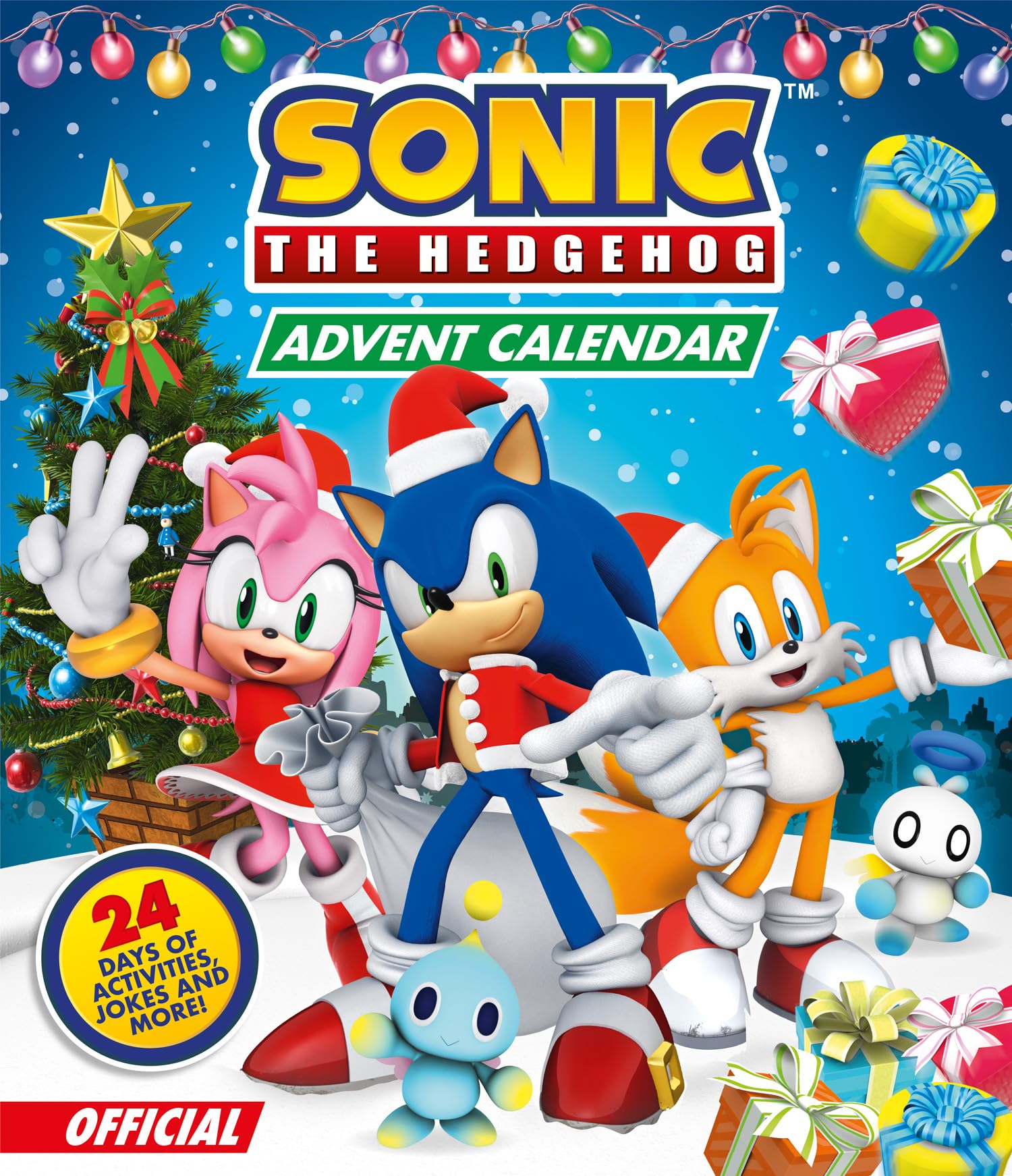 Harpercollins Publishers Sonic The Hedgehog Advent Calendar: 24 Days Of Activities, Jokes And More! - Ages 5-10 - Hardback