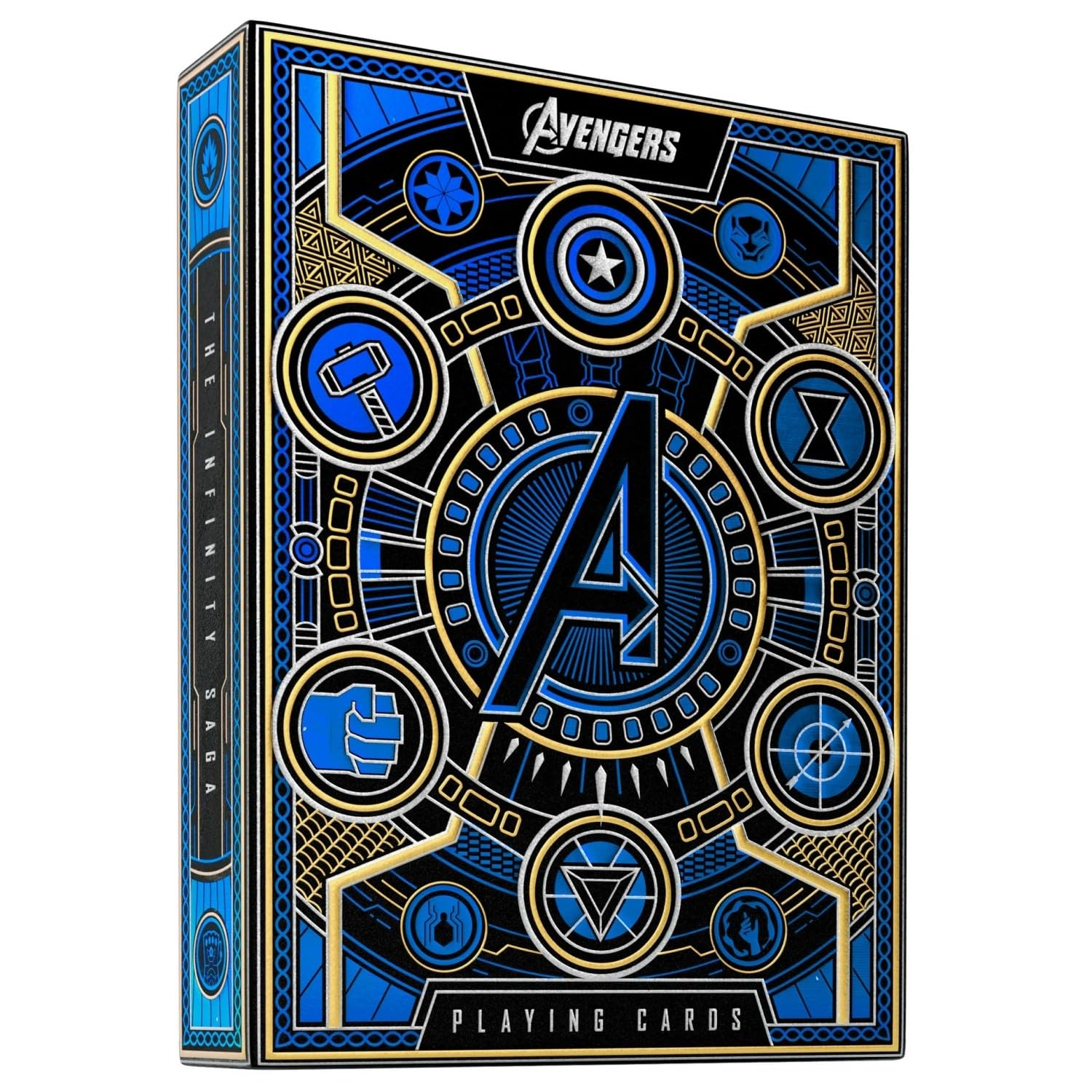 theory11 Avengers Blue Edition Premium Playing Cards - Marvel Studios' The Infinity Saga Deck