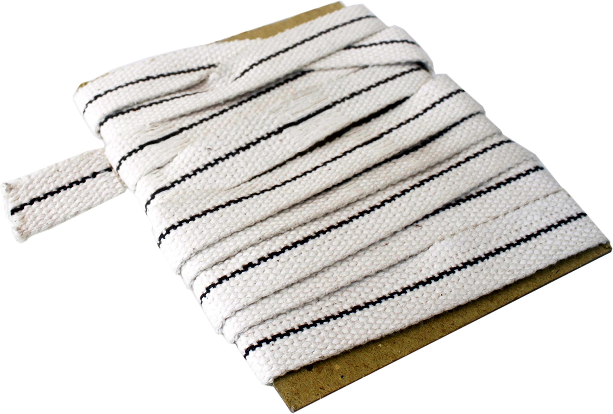 Wynn Works  7/8" Inch Flat Cotton Oil Lantern or Oil Lamp Wick 10 Feet