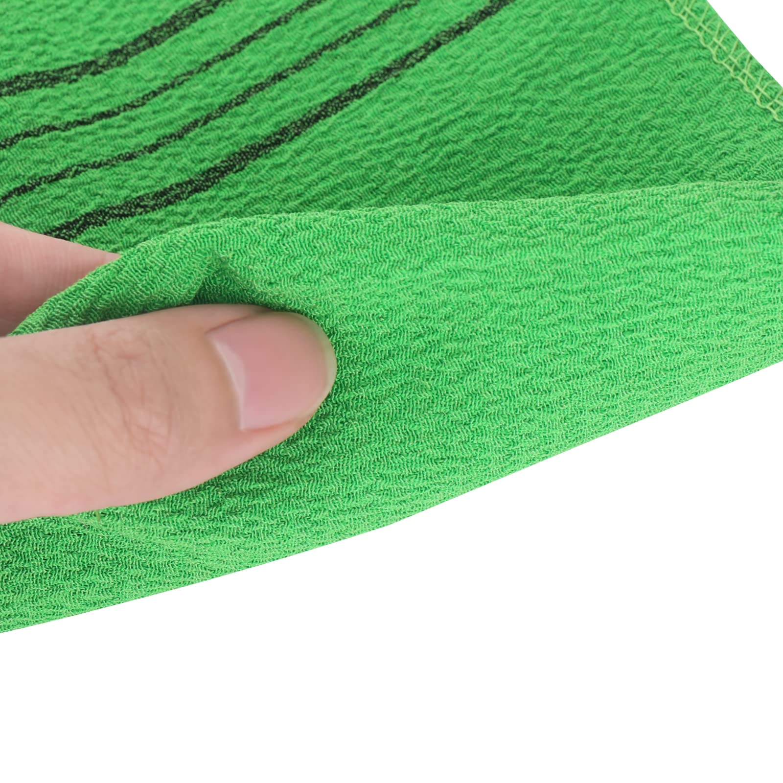 Molain 8Pcs Asiatischer Peeling-Waschlappen Korean Peeling Mitt Wiederverwendbare Viskose Rayon Duschtuch Körperpeeling