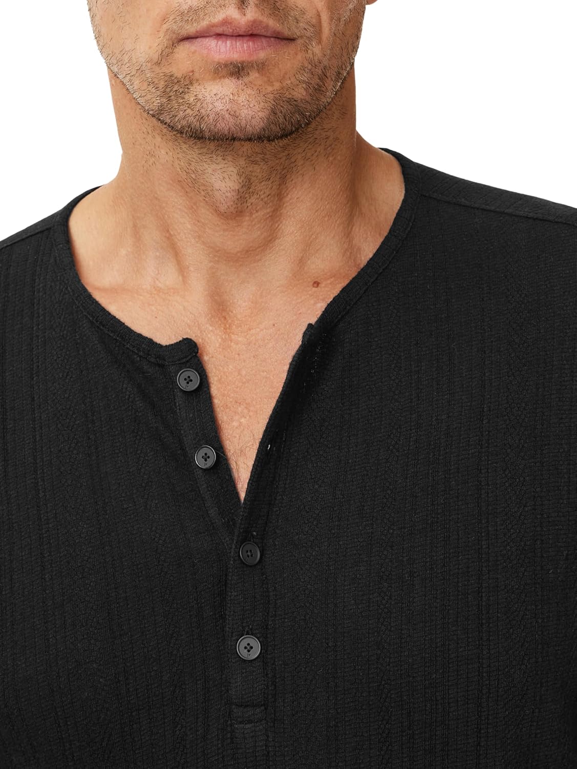 John Varvatos Men's Ciel Henley - Image 2