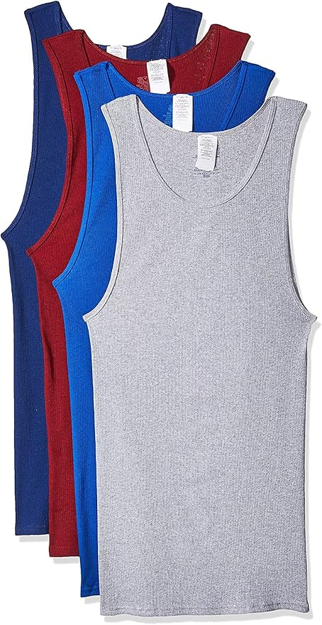 fruit of the loom men's sleeveless tee