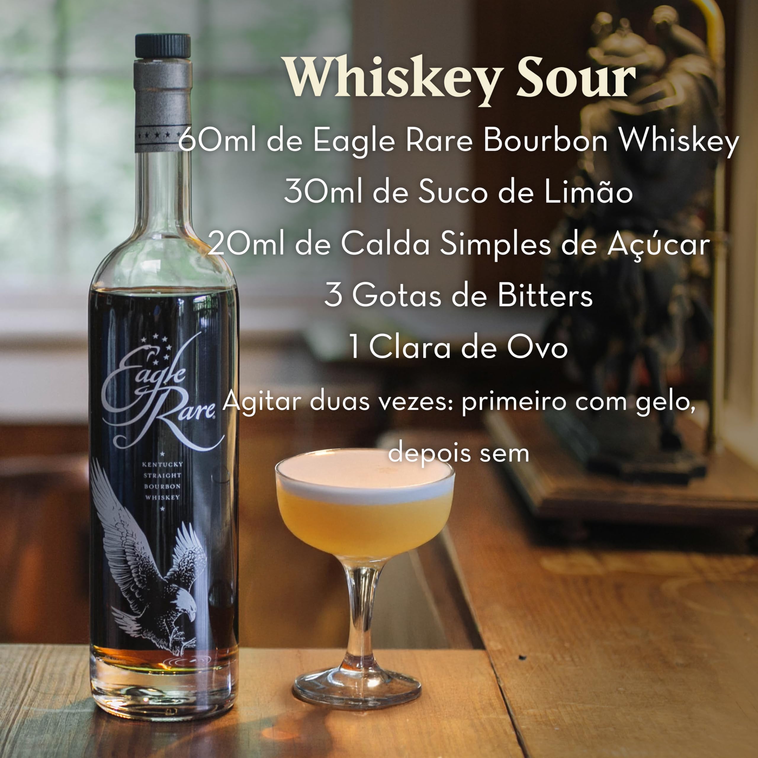 Bourbon Whiskey Eagle Rare 10 years – 750ml | Amazon.com.br