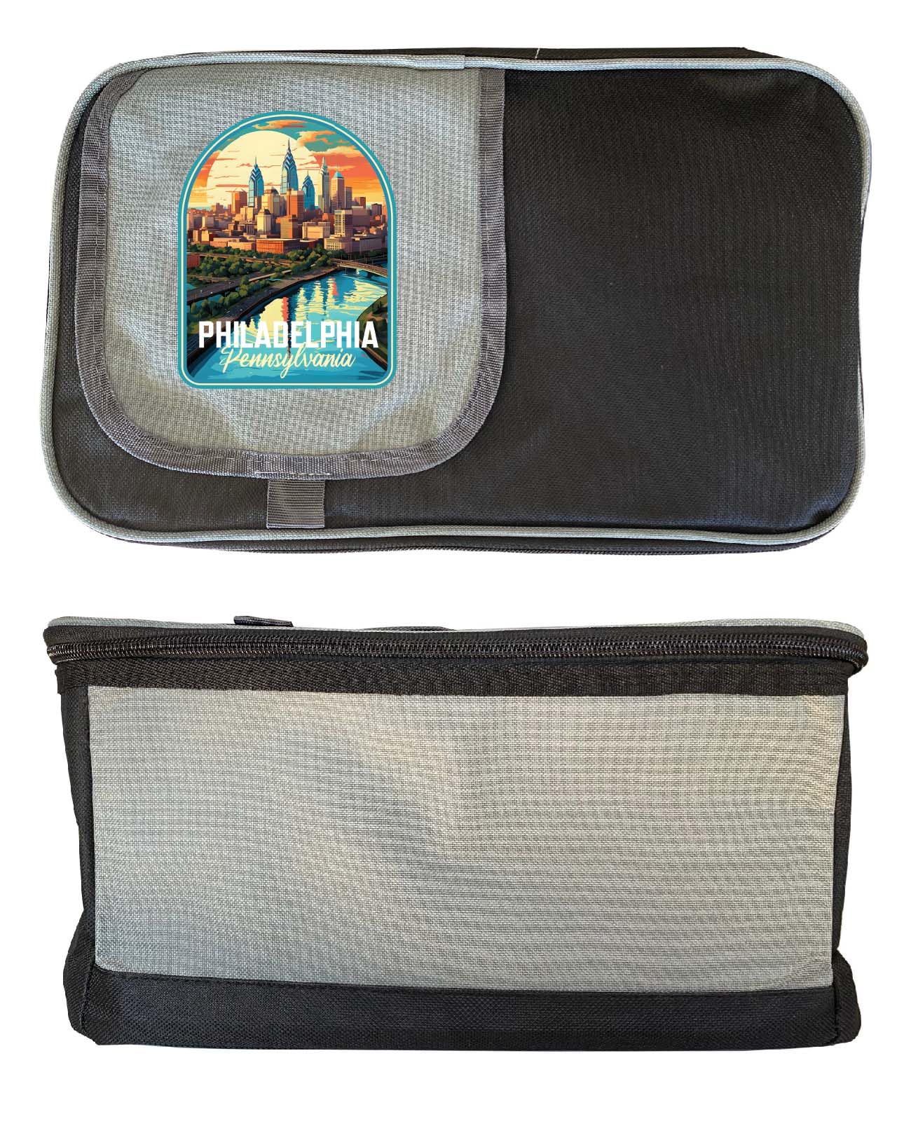 Philadelphia Pennsylvania Design A Souvenir Cooler 9 pack