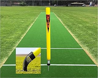 Optimus Cricket Plastic Target Stump Wicket (1 Pc) Flexible Steel Spring & Ground Spike - M