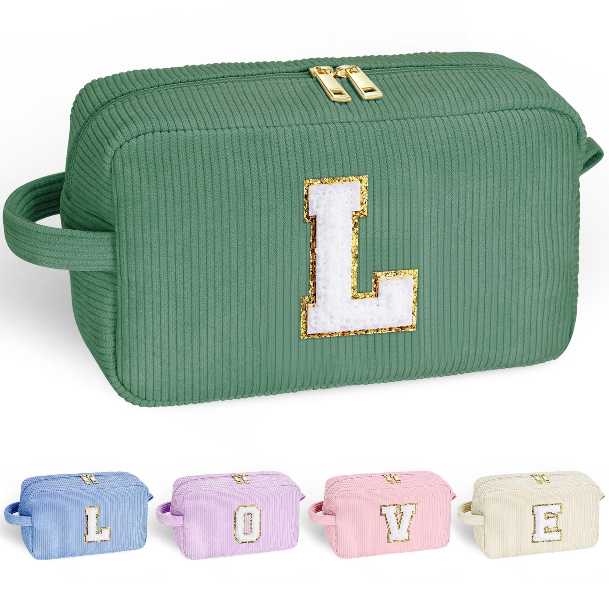 YOOLIFE Teacher Appreciation Gifts - Travel Small Cosmetic Bag Make Up Bag Mini Makeup Bag for Girls Women Teen Girls Bridesmaid Moms Friends Birthday