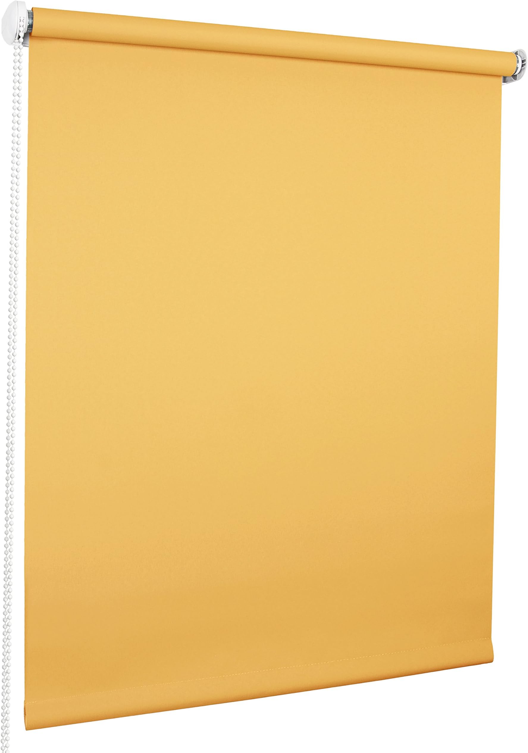 Rollmaxxx Roller Blind, Polyester, Yellow, 90 x 190 cm