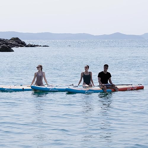 Miniatura 7 de UPWELL Tabla inflable de remo de 11 pies 6 pulgadas, 11 pies y 2 pulgadas, 11 pies y 10 pies 6 pulgadas, con accesorios de SUP, cubierta