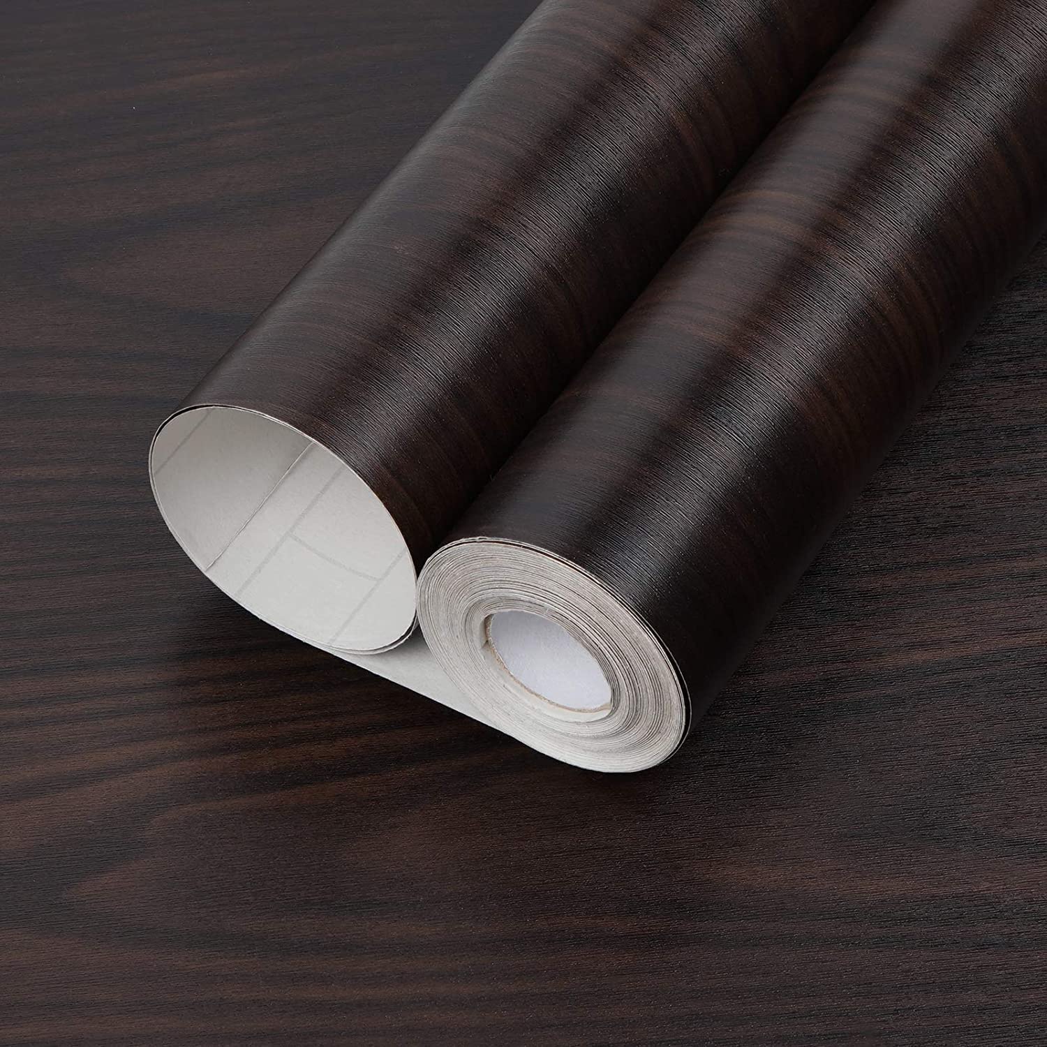SD ENTERPRISES Elton DIY Wall Paper/Wall Sticker Self Adhesive Wooden Elegant Living Room Bed Room Decoration Interior Exterior Easily Removable Furniture Make Over Dark Brown Mahogany (45X300 CM) (B0BRZRDHW2) Amazon Price History, Amazon Price Tracker
