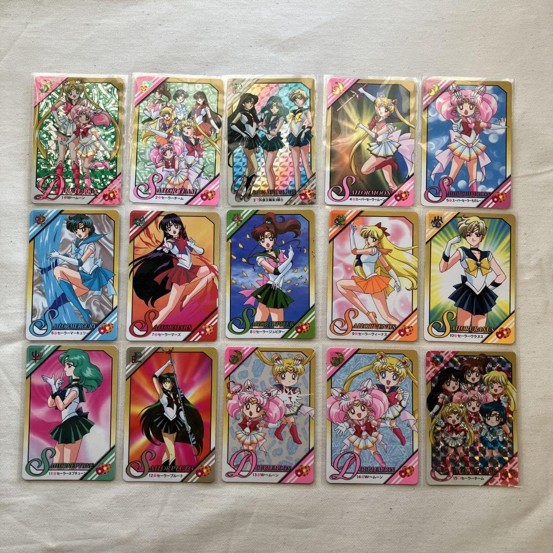 【希少品】美少女戦士セーラームーン カードダス Part2 全40種コンプリート 希少品】美少女戦士セーラームーン カードダス Part2 全40種