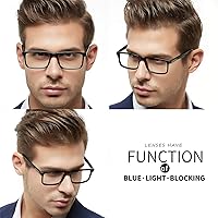 Vista 2 de OCCI CHIARI Gafas de lectura con luz azul para hombre 1.0 1.5 2.0 2.5 3.0 3.5