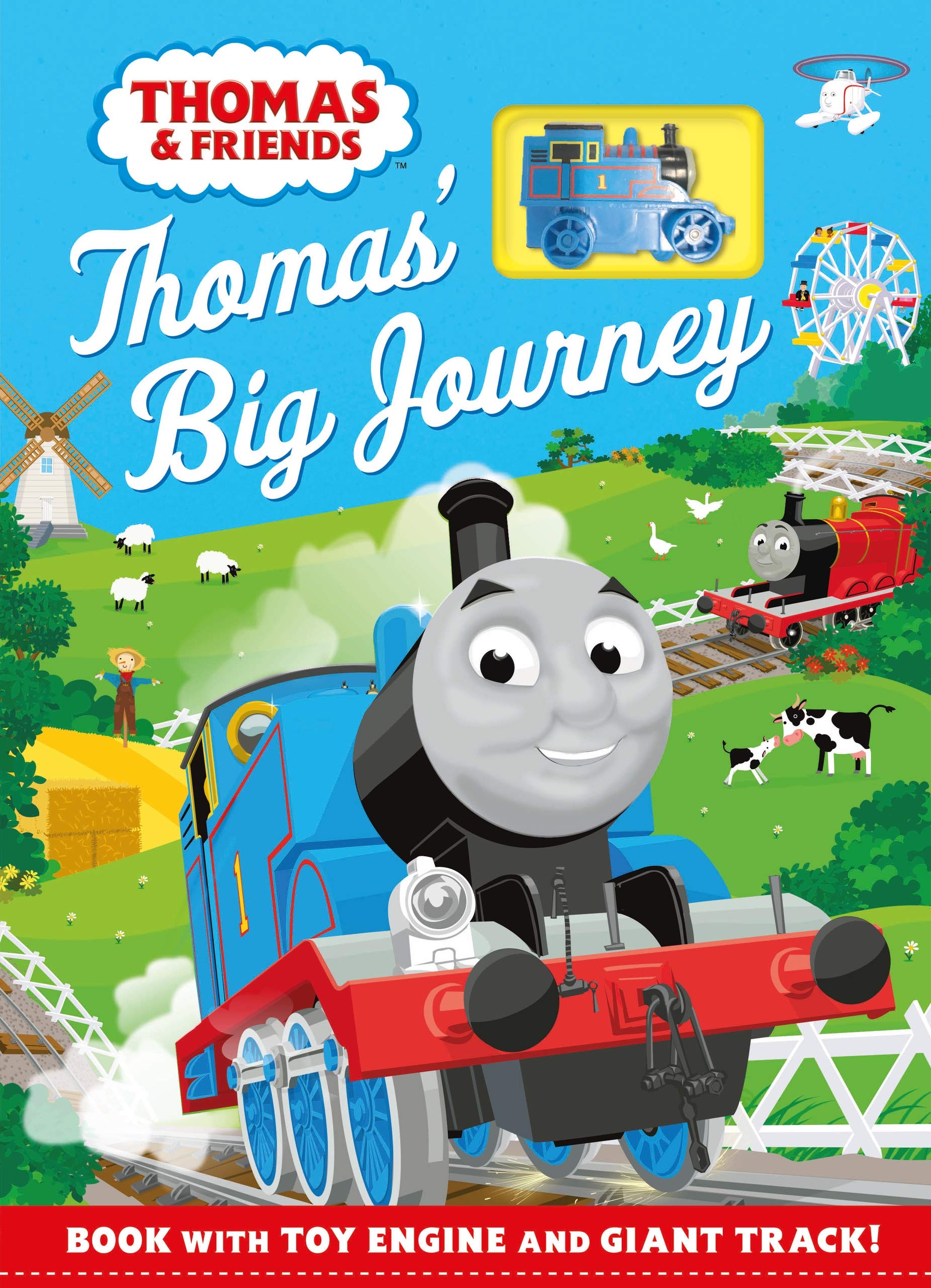 Thomas & Friends: Thomas' Big Journey: Book with Toy Engine and Giant Track!