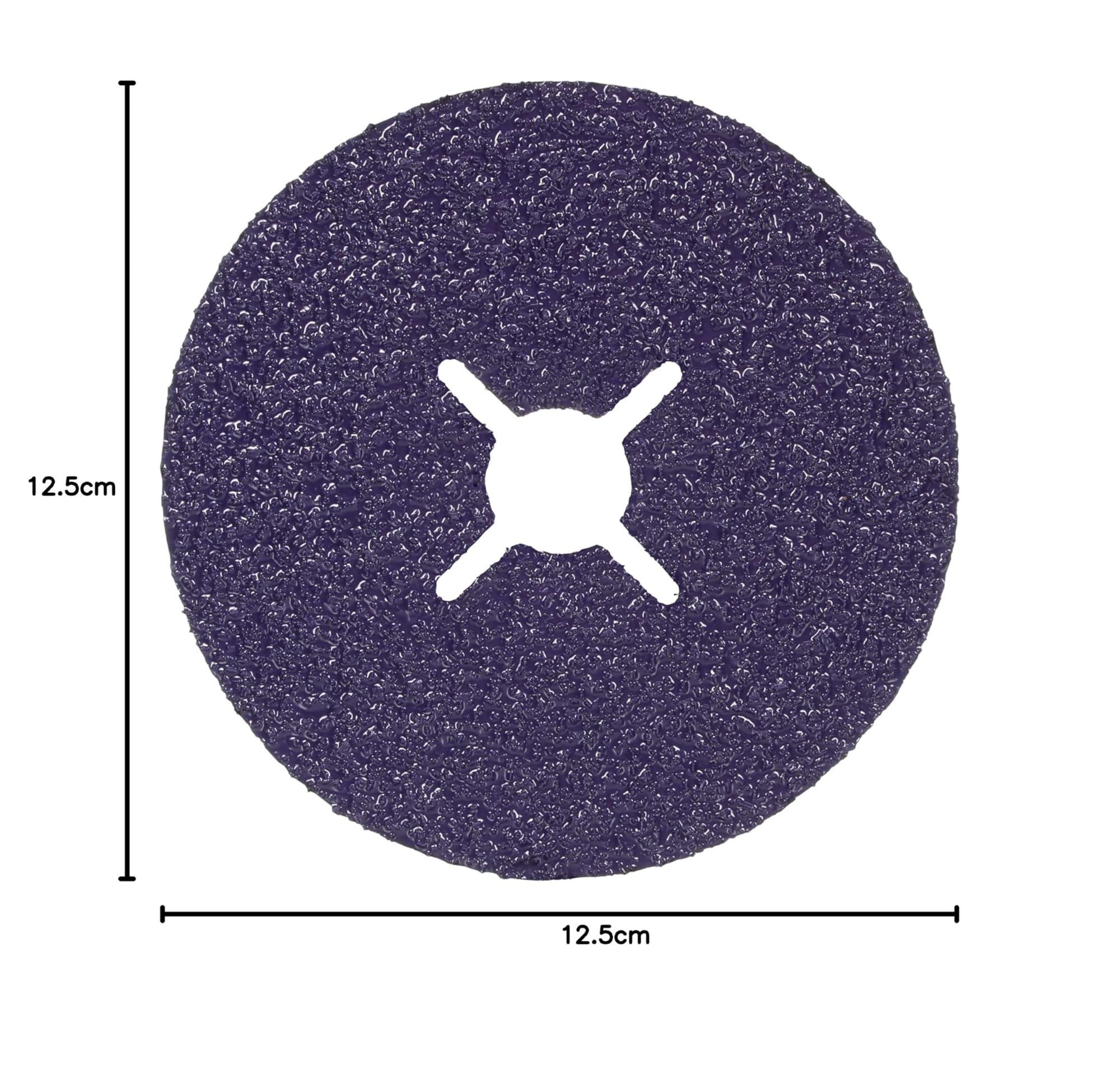 3M Cubitron 3 Fiberscheibe 1182C, 36+, 125 mm x 22 mm, geschlitzt, Violett, 25 pro Packung