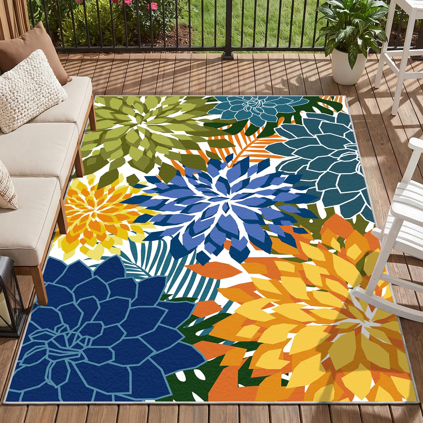 Photo 1 of ZonLi 5x8 Outdoor Rug