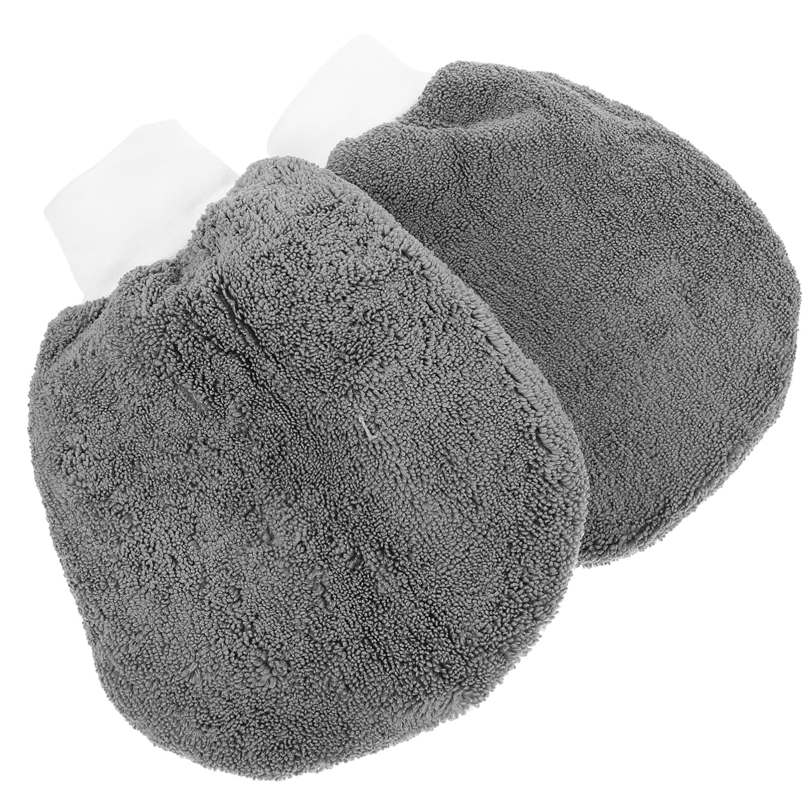 Amosfun 5 Series Guantes De Lavado De Microfibra Gruesos Y Redondeados para Limpieza De Automóviles Absorbente para Detalles Y Acabados 2 Piezas X 5