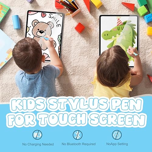 Miniatura 2 de GUUGEI Lápiz capacitivo para pantalla táctil (paquete de 4) compatible con iPhone, iPad, Fire HD, tabletas, lápiz, no extraíble, lápiz de agarre