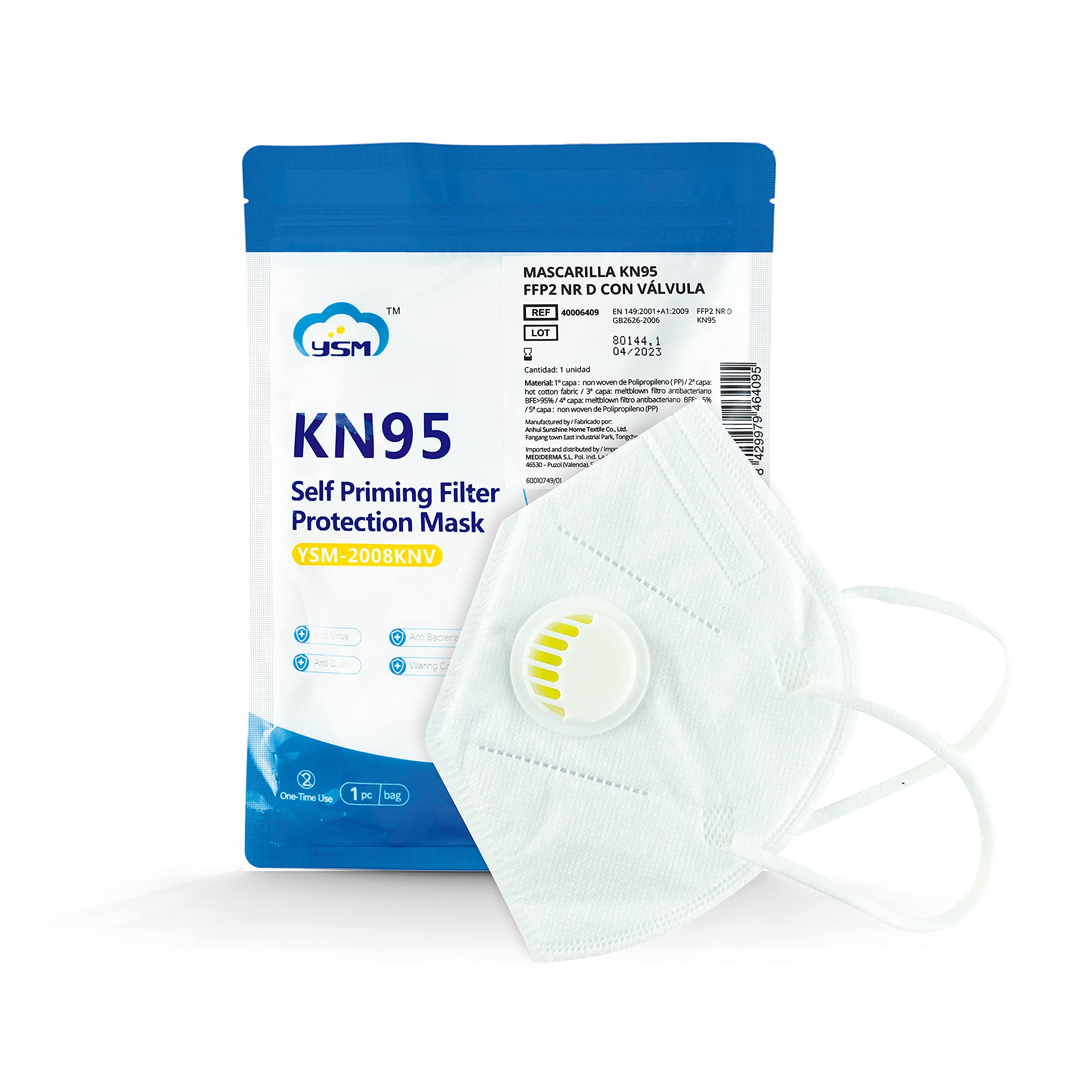 Sesderma KN95 FACE MASK (B09GRH21GD) Amazon Price History, Amazon Price Tracker