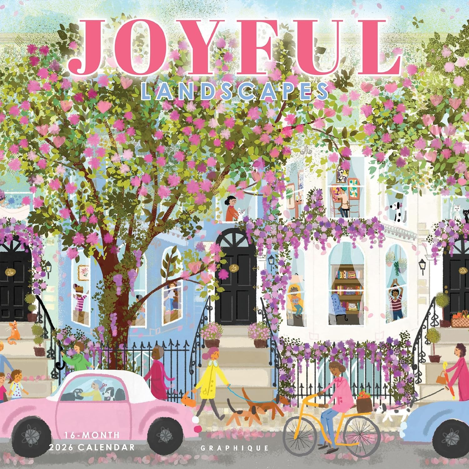 Locker.Ink | Fresh for 2026: Kid-Friendly Calendars to Spark Creativity Graphique Joyful Landscapes 2026