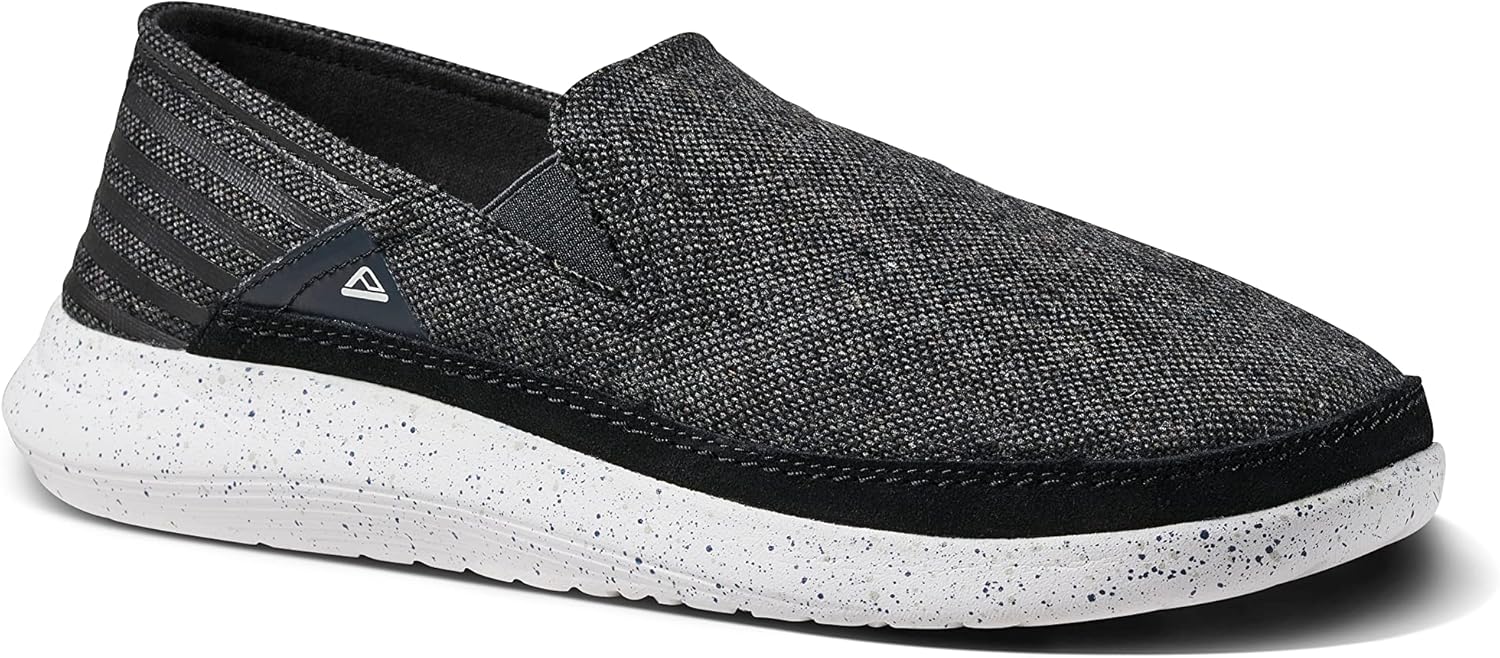 Reef Men's Swellsole Traveler Sneaker, Black, 8.5