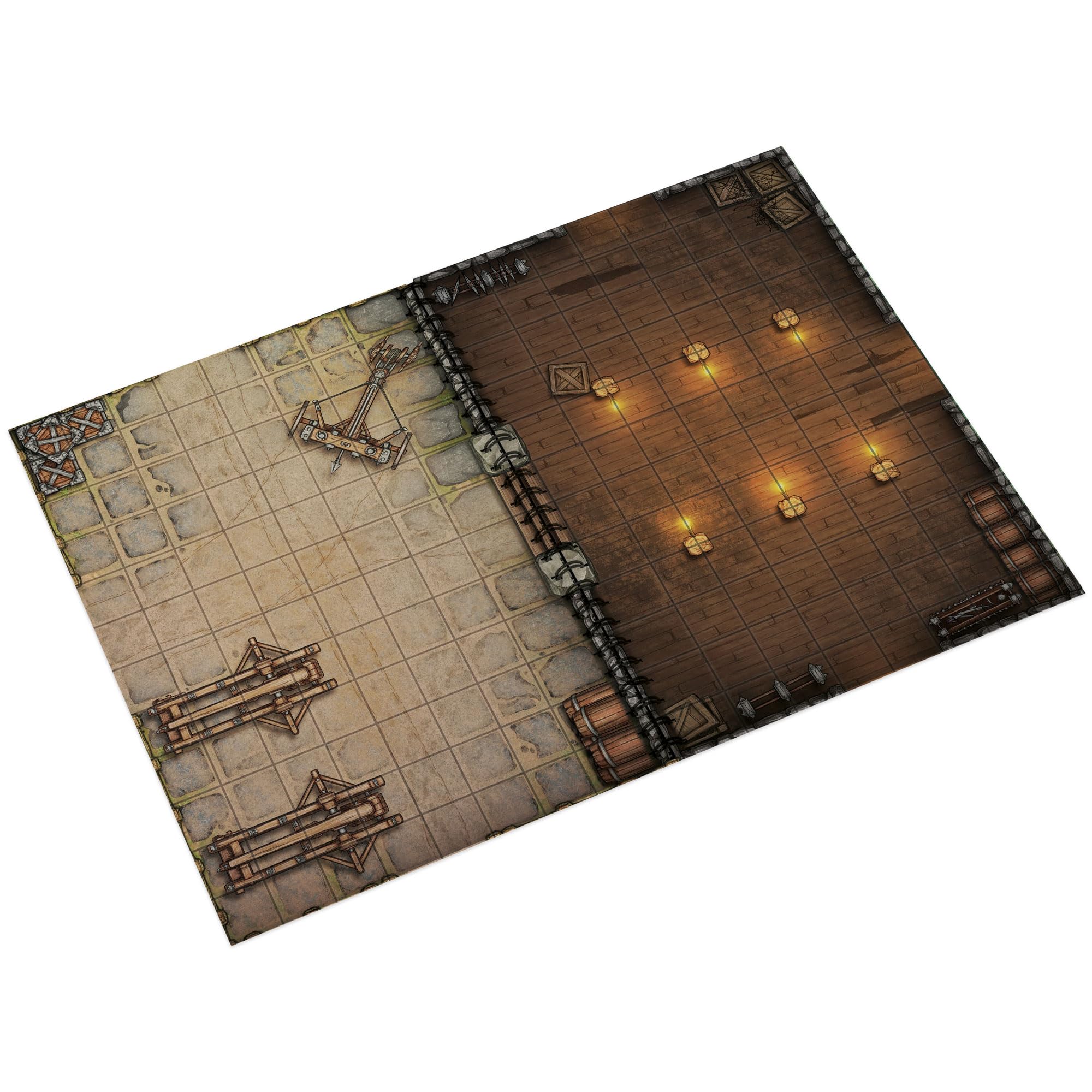 Epic Forge - Libro da gioco: dungeon (305 x 420 mm) formato A3