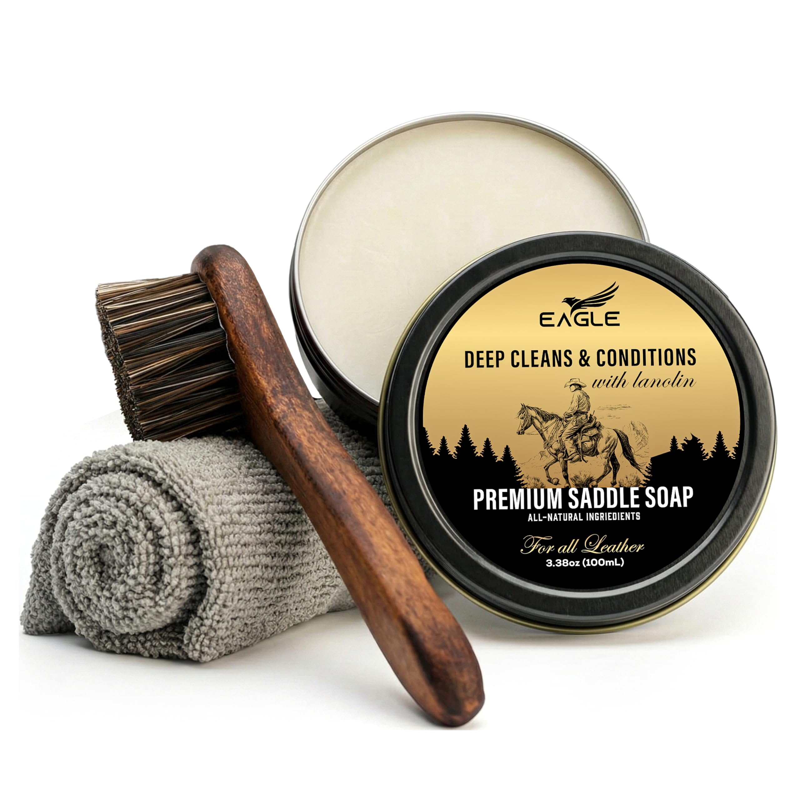 Eagle Saddle Soap Kit