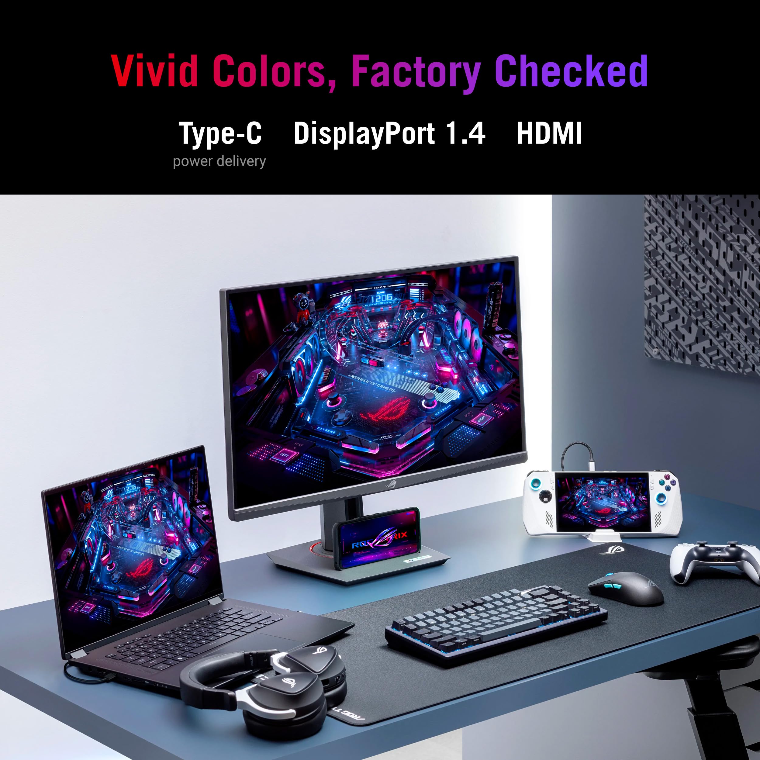 Amazon.com: ASUS ROG Strix 27” 1440P USB-C HDR Gaming Monitor