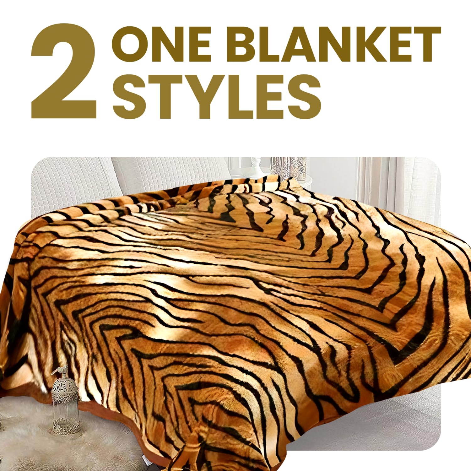 Amazon.com: YHSF Korean Faux Mink Blanket - 2 Ply Thick