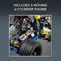Vista 4 de LEGO Technic Off-Road Race Buggy - Coche de juguete para construir, juguete genial para niños, niñas y niños de 8 años que aman los concursos