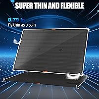 Vista 7 de OYMSAE Cargador Solar de Goteo de 30W 12V Mantenedor, Kit de Cargador de Batería de Panel Solar Portátil Impermeable con Enchufe de Encendedor