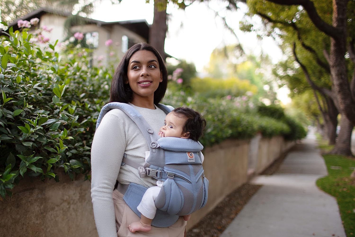 Ergobaby Omni 360 Cool Air Mesh Baby Carrier for Newborn to Toddler, 4