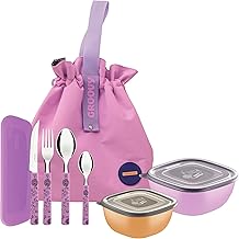 Kit Marmita com Bolsa Térmica Tramontina Groovy Breakfast 8 Peças