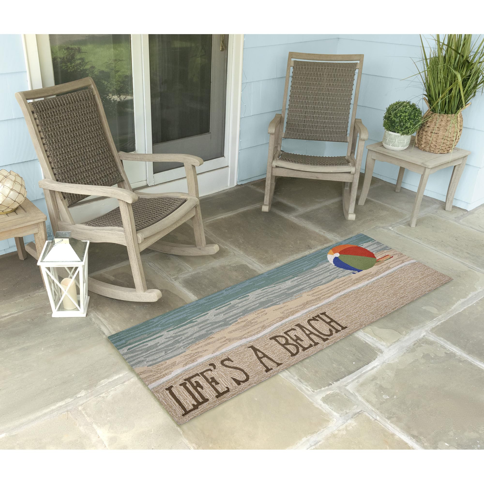 Liora Manne Frontporch Life's a Beach Rug