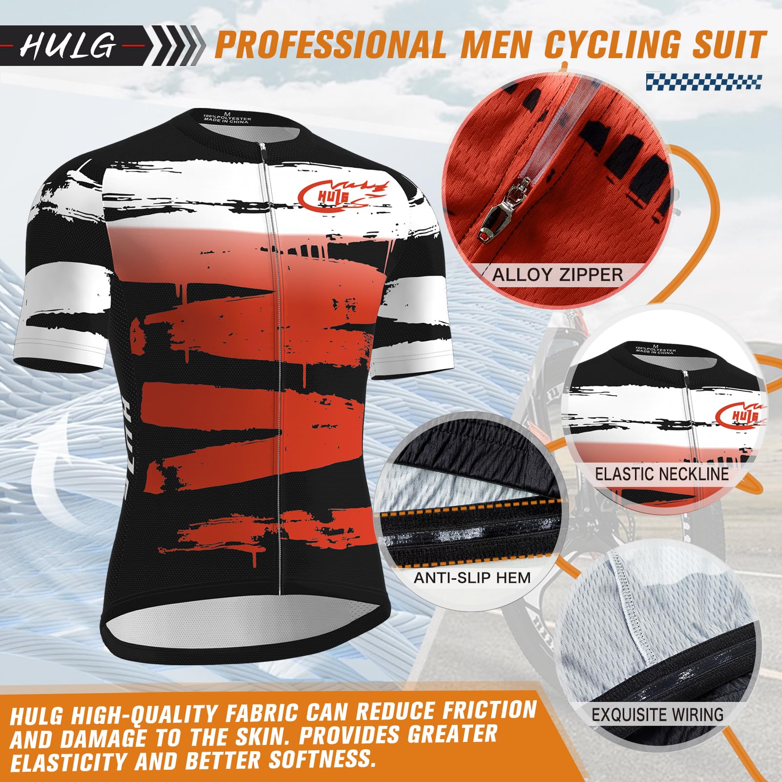 Maillot De Cyclisme Pour Hommes, Combinaison De Triathlon Rembourrée 9D, Respirante Et À Séchage Rapide - Body Une Pièce À Manches Courtes Pour L'entraînement À Vélo